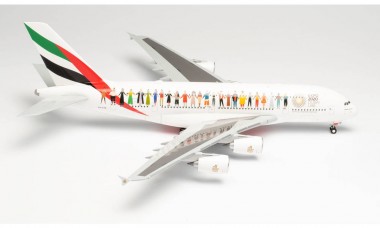 Herpa 571692 Airbus A380 Emirates/Year of Tolerance 