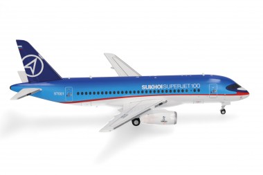 Herpa 572880 Sukhoi Superjet 100 Sukhoi Civil Aircraf 