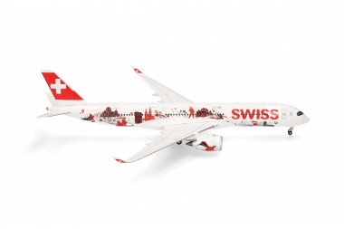 Herpa 573672 Airbus A350-900 Swiss International 