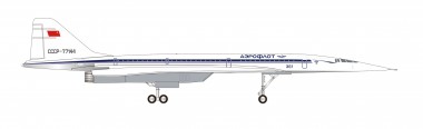 Herpa 573870 Tupolev TU-144S Tupolev Design Bureau 