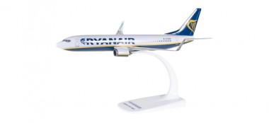 Herpa 609395 SnapFit: Boeing 737-800 Ryanair 
