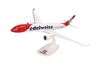 Herpa 614450 SnapFit: Airbus A350-900 Edelweiss Airl. 