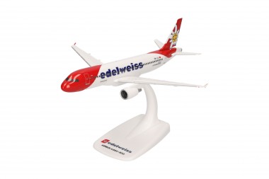 Herpa 614597 SnapFit: Airbus A320 Edelweiss Air 