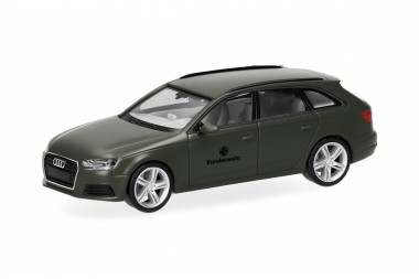 Herpa 700931 Audi A4 Avant BW Fuhrparkmattoliv  