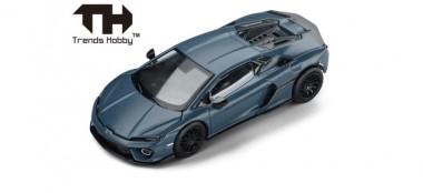 Herpa 864TH000009 Trends Hobby: Lamborghini Temerario blau 