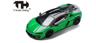 Herpa 864TH000010 Trends Hobby: Lamborghini Temerario grün 