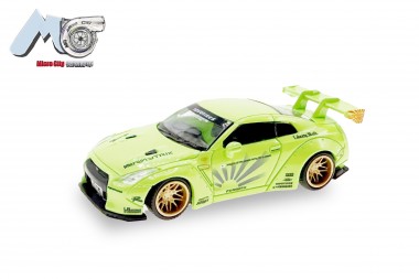 Herpa 87MC000036 MicroCity: Nissan GTR 35 grün 
