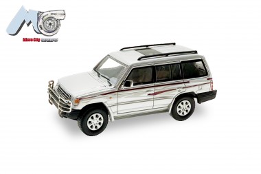 Herpa 87MC000042 MicroCity: Mitsubishi Pajero silber 