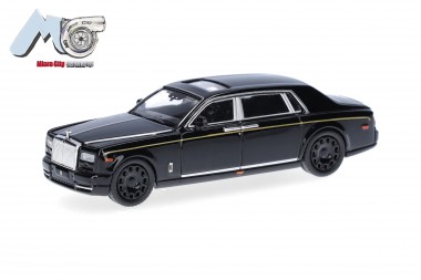 Herpa 87MC000063 MicroCity: Rolls Royce Phantom schwarz 