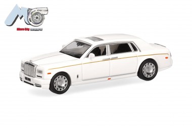 Herpa 87MC000065 MicroCity: Rolls Royce Phantom weiß 