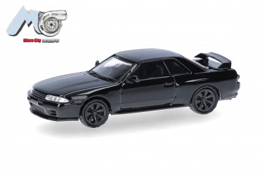 Herpa 87MC000091 MicroCity: Nissan Skyline GTR32 schwarz 