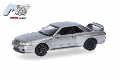 Herpa 87MC000094 MicroCity: Nissan Skyline GTR32 grau 