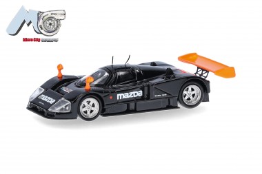 Herpa 87MC000096 MicroCity: Mazda 787B schwarz 