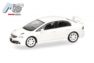 Herpa 87MC000099 MicroCity: Honda Civic FD2 weiß 