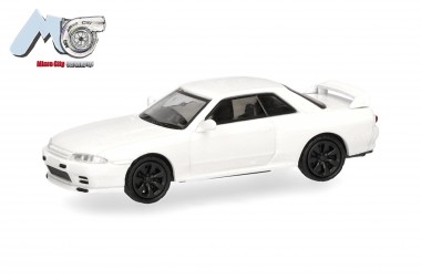 Herpa 87MC000102 MicroCity: Nissan Skyline GTR32 weiß  