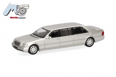 Herpa 87MC000116 MicroCity: MB S600 Pullmann champagner 