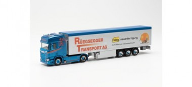 Herpa 952385 Scania CR20 HD Schubboden-SZ Rüegsegger 