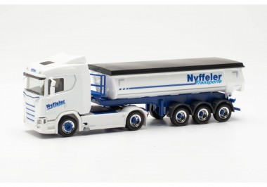 Herpa 953177 Scania CR0 ND Thermomulden-SZ Nyffeler 