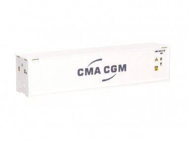 Herpa 960267 40ft Reefer Highcube Container CMA-CGM 