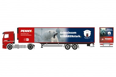 Herpa 962018 Iveco S-Way Kühl-KSZ /Penny/Berlin 