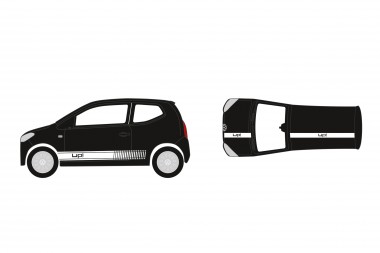 Herpa 962759 VW Up! 3-türig schwarz Up! 