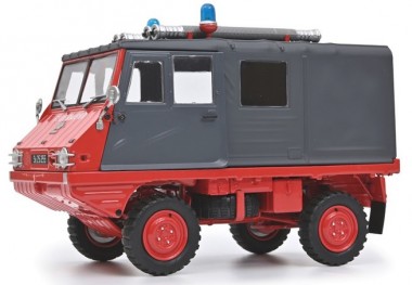 Schuco 450044300 Steyr-Puch Haflinger Feuerwehr 
