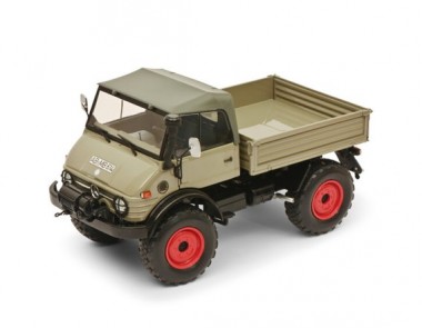 Schuco 451180004 MB Unimog U406 graubeige 