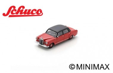 Schuco 452037300 MB 180 Ponton rot/schwarz 