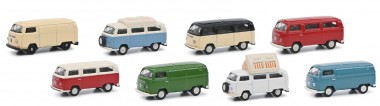 Schuco 452668500 8er Set: VW T2 Ladegut 
