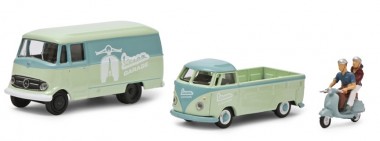 Schuco 452671700 MHI 3er Set: Vespa 