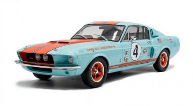 Solido S1802911 Shelby Mustang GT500 Gulf #4 (1967) 