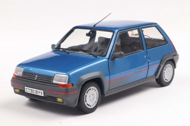 Solido S1810004 Renault 5 GT Turbo MK1 Alpine blau 