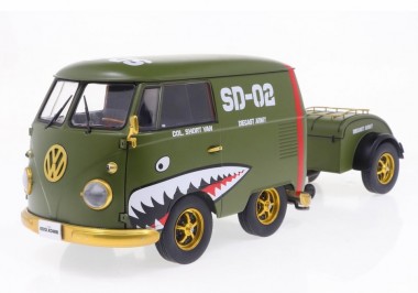 Solido S1810901 VW T1 Kool Kombi & Hg. grün 