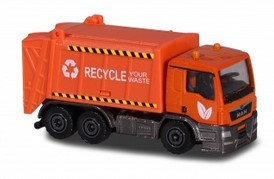Majorette 212057500Q02 City MAN TGS Müllwagen 