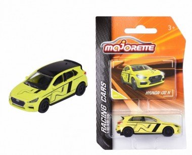 Majorette 212084009Q32 Racing: Hyundai i30N yellow 