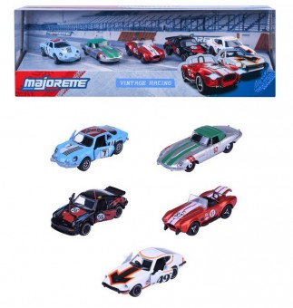Majorette 8502005001 5 Pieces Giftpack: Vintage Racing 