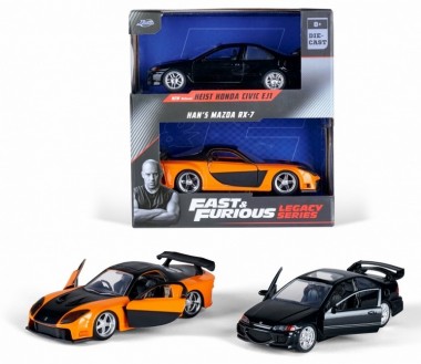 Jada Toys 253202011 Fast & Furious Twin Pack 1:32 Wave 1/1 