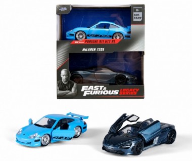 Jada Toys 253202012 Fast & Furious Twin Pack 1:32 Wave 1/2 