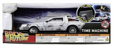 Jada Toys 9336145314R00 Time Machine BacktotheFuture Frost 