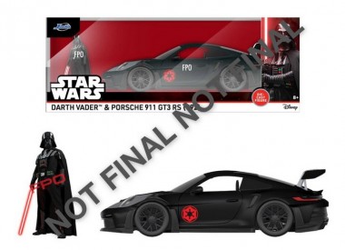 Jada Toys 9336477314R00 Star Wars: Darth Vader Porsche 911 