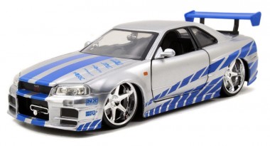 Jada Toys 9397158314R00 Fast & Furious 2002 Nissan Skyline 