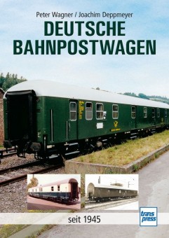 Transpress 71709 Deutsche Bahnpostwagen - seit 1945 