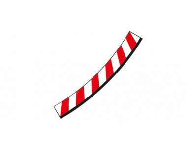 Carrera 20595 Innenrandstreifen Steilkurve 3/30° 