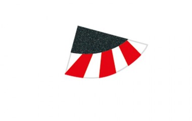 Carrera 20598 Endstück Kurvenaußenrand breit 