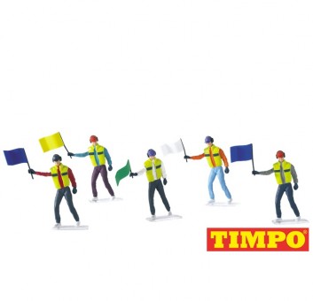 Carrera 21115 Figurensatz Streckenposten 5-tlg 