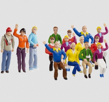 Carrera 21128 Figurensatz Fans 