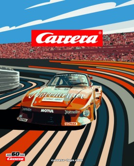 Carrera 21140 Blechschild V: 60 Jahre Carrera 