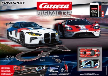 Carrera 30024 DIG132 StartSet: POWERPLAY - 9,7m 