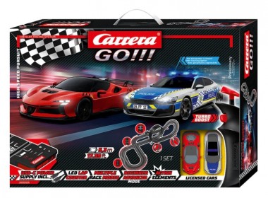 Carrera 62626 GO!!! StartSet: High Speed Pursuit 