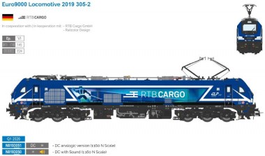 Sudexpress N0193050 RTB Cargo Hybridlok Euro9000 Ep.6 